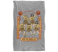Steven Rhodes Go to Hell! Plaid Ultra Doux au Toucher Soyeux - 91 x 147 cm