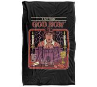 Steven Rhodes I Am Your God Now Plaid Ultra Doux au Toucher Soyeux - 91 x 147 cm