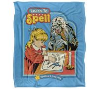 Steven Rhodes Learn to Spell Plaid Ultra Doux au Toucher Soyeux - 152 x 127 cm
