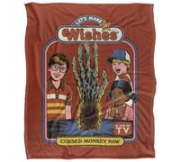 Steven Rhodes Let's Make Wishes Plaid Ultra Doux au Toucher Soyeux - 152 x 127 cm