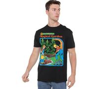 Steven Rhodes Magical Garden T-Shirt Unisexe, Noir, XXL