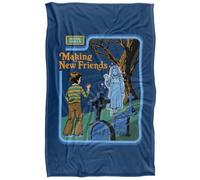 Steven Rhodes Making New Friends Plaid Ultra Doux au Toucher Soyeux - 91 x 147 cm