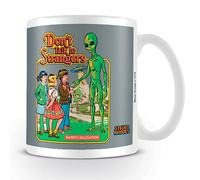 Steven Rhodes MG25687 Mug en céramique 11oz/315ml-Don't Talk to Strangers Multic