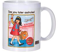 Steven Rhodes Mug en céramique 11oz/315ml - See You Later Assholes