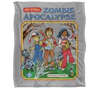 Steven Rhodes My First Zombie Apocalypse Plaid Ultra Doux au Toucher Soyeux - 152 x 127 cm