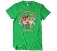 Steven Rhodes My Imaginary Friends Think I'm Cool T-shirt TangoRed, vert, M
