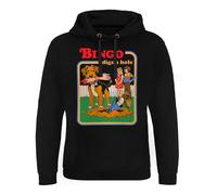 Steven Rhodes Officiellement sous Licence Bingo Digs A Hole Epic Sweat À Capuche (Noir), Large