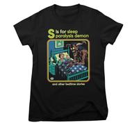 Steven Rhodes Officiellement sous Licence Sleep Paralysis Demon Femme T-Shirt (Noir), Small