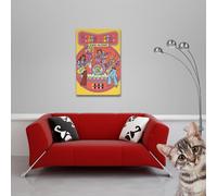 Steven Rhodes - Poster - Death Metal Sing-Along + 1 paquet de tesa Powerstrips® - Contenu 20 pièces