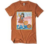 Steven Rhodes See You Later Assholes T-shirt Rouge, Orange brûlé, L