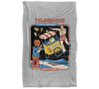 Steven Rhodes Telekinesis for Beginners Plaid Ultra Doux au Toucher Soyeux - 91 x 147 cm