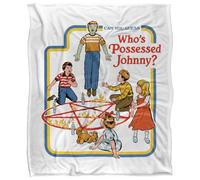 Steven Rhodes Who's Possessed Johnny Plaid Ultra Doux au Toucher Soyeux - 152 x 127 cm