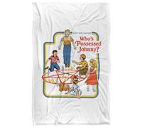 Steven Rhodes Who's Possessed Johnny Plaid Ultra Doux au Toucher Soyeux - 91 x 147 cm