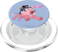 Steven Universe Connie and The Pink Lion PopSockets PopGrip pour MagSafe