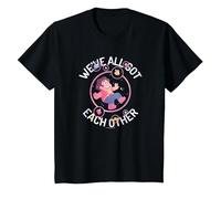 Steven Universe Each Other T-Shirt, Enfant, Noir, 4 Ans