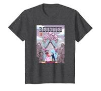 Steven Universe Reunited T-Shirt, Enfant, Chiné Foncé, 4 Ans