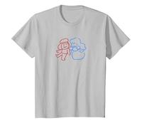 Steven Universe Ruby Sapphire Sketch T-Shirt, Enfant, Argent, 4 Ans