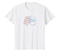 Steven Universe Ruby Sapphire Sketch T-Shirt, Enfant, Blanc, 4 Ans