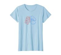 Steven Universe Ruby Sapphire Sketch T-Shirt, Femme, Bleu Céleste, XS