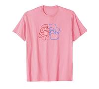 Steven Universe Ruby Sapphire Sketch T-Shirt, Homme, Rose, 3XL