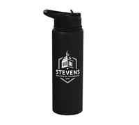Stevens Institute of Technology Logo Stainless Steel Insulated Water Bottle