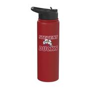 Stevens Institute of Technology Stevens Ducks Logo Stainless Steel Insulated Water Bottle