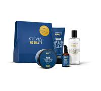 Steve's No Bull***t Shaving Box Blue Velvet coffret cadeau rasage pour homme