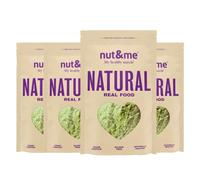 Stevia BIO 600 g Nut&me | Édulcorant naturel | 100 % naturel | Sans conservateurs ni additifs | Végétalien et végétarien | Lot de 4 x 150 g