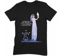 Stevie -Nicks Bella Donna T-Shirt Black Cotton Tee Gift for Men Women Vintage Black