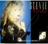 Stevie Nicks Whole Lotta Trouble 1989 UK CD single CDEM114