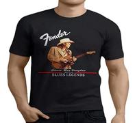 Stevie Ray Vaughan Blues Legend Men's Black TshirtMen T Shirts Top Tee Manches Courtes(3X-Large)