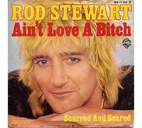 STEWART, Rod - Ain't love a bitch / Scarred and scared (Germany) / WB 17302 N