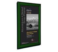 Stewart Superior Cadre photo 4 côtés en aluminium Vert 25 mm