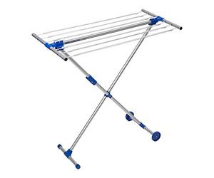 stewi Séchoir à Linge Combi Mini (argenté/Bleu)