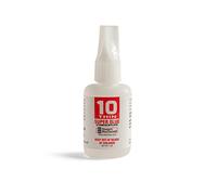 StewMac Super Glue, # 10 mince, 1 g Transparent, Faible, Résistant à l'eau