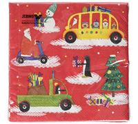 stewo 2572 6415 20 Lot de 20 Serviettes en Papier Multicolore 330 mm 33 cm
