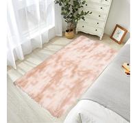STGAO Tapis Chambre 85 x 100 cm Tailles Différentes Maison Tapis de Sol Doux Au Toucher pour Décor à La Maison de La Chambre à Coucher, Beige