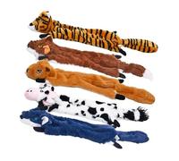 Stgfyxgs 5 Pièces Poueurs de Chien Grinces en Peluche Mâcher et Jouer Au Canapé