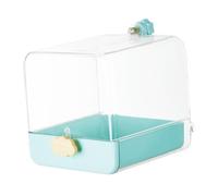 Stgfyxgs Bac à Bain Suspendu pour Perroquet, Baignoire pour Perroquet, Bassine de pour Perroquet, Maison de Bain pour Perruches, Calopsittes, Vert