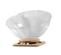 Stgfyxgs Bac à Litière pour Chat en Forme de Capsule Spatiale - Accessoires pour Animaux - Nettoyage Facile - Transparent - Toutes Saisons - Robuste - Jouet Po, l