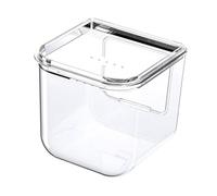 Stgfyxgs Baignoire pour Oiseaux, Cage, Housse de Douche, Suspendue, Portable, Bol Transparent, Maison, Baignoire pour Oiseaux pour Perruches, Décoration de La, sans Gamelle