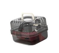 Stgfyxgs Boîte de Transport pour Cage à Hamster avec Poignée Légère, Idéale pour Transporter Une Petite Cage Portable pour Animaux de Compagnie, avec P, Rose