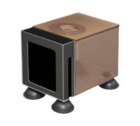 Stgfyxgs Boîtier de Filtre pour Aquarium, Boîtier de Protection pour Pompe Domestique, Boîtier Universel pour Pompe à Eau, Accessoire de Protection pour, Grand Marron