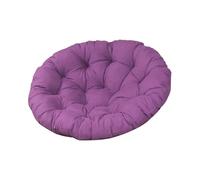 Stgfyxgs Coussin élégant et Polyvalent pour Balancelle, Coussin Rond pour Chaise Hamac, Idéal pour La Méditation et Extérieure, Violet