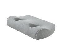 Stgfyxgs Coussin pour Piercing D'oreille, Coussin Latéral, Multifonctionnel, Portable, Confortable, Respirant, avec Trou pour Le Salon, Le Canapé pour Soul, Gris Clair