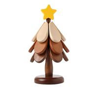 Stgfyxgs Dessous de Verre En Forme D'Arbre Tapis Isolant Pliant Art Arbre Original Support Bois Centre de Table Accessoire Antidérapant Adapté Réunions Cadeaux, jaune