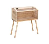 Stgfyxgs Éleveuse pour Poussins, Boîte de Reproduction, Habitat pour Petits Animaux, Maison Légère en Rutine, Poulailler pour Hamsters et Canards, 40 Cm X 30 Cm X 30