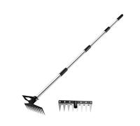 Stgfyxgs Ensemble Arrache-mauvaises Herbes, Râteau de Jardin Polyvalent et Confortable avec Poignée Pratique pour L'agriculture, La Cour.