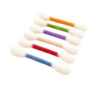 Stgfyxgs Ensemble de 6 Bâtonnets de Dentition Interactifs pour Chats D'intérieur, Jouets à Mâcher Amusants et Mignons, Bâtonnets de Dentition pour Soulager