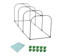 Stgfyxgs Ensemble de Chaudes avec Plastique pour La Plantation de Fleurs, Longueur 150cm